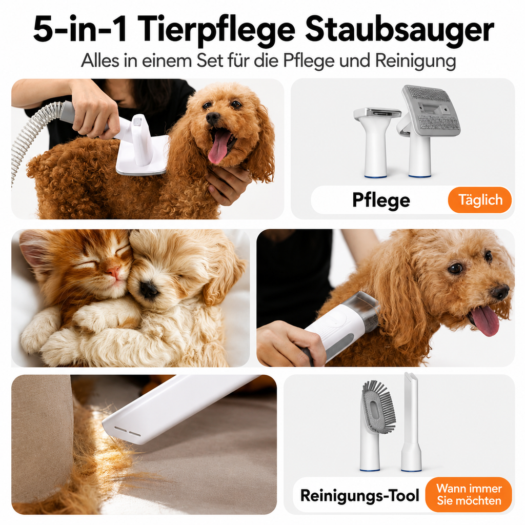 Stressfreie Fellpflege zu Hause