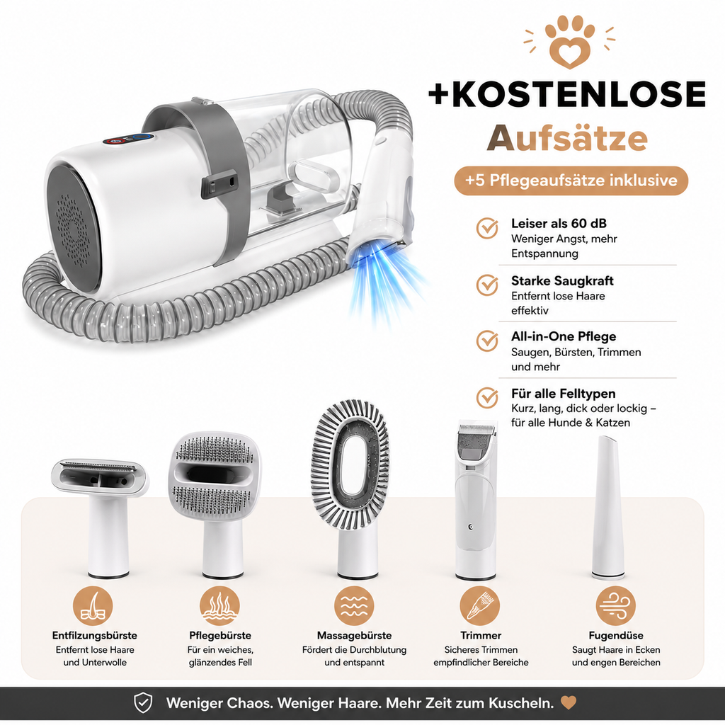 Stressfreie Fellpflege zu Hause