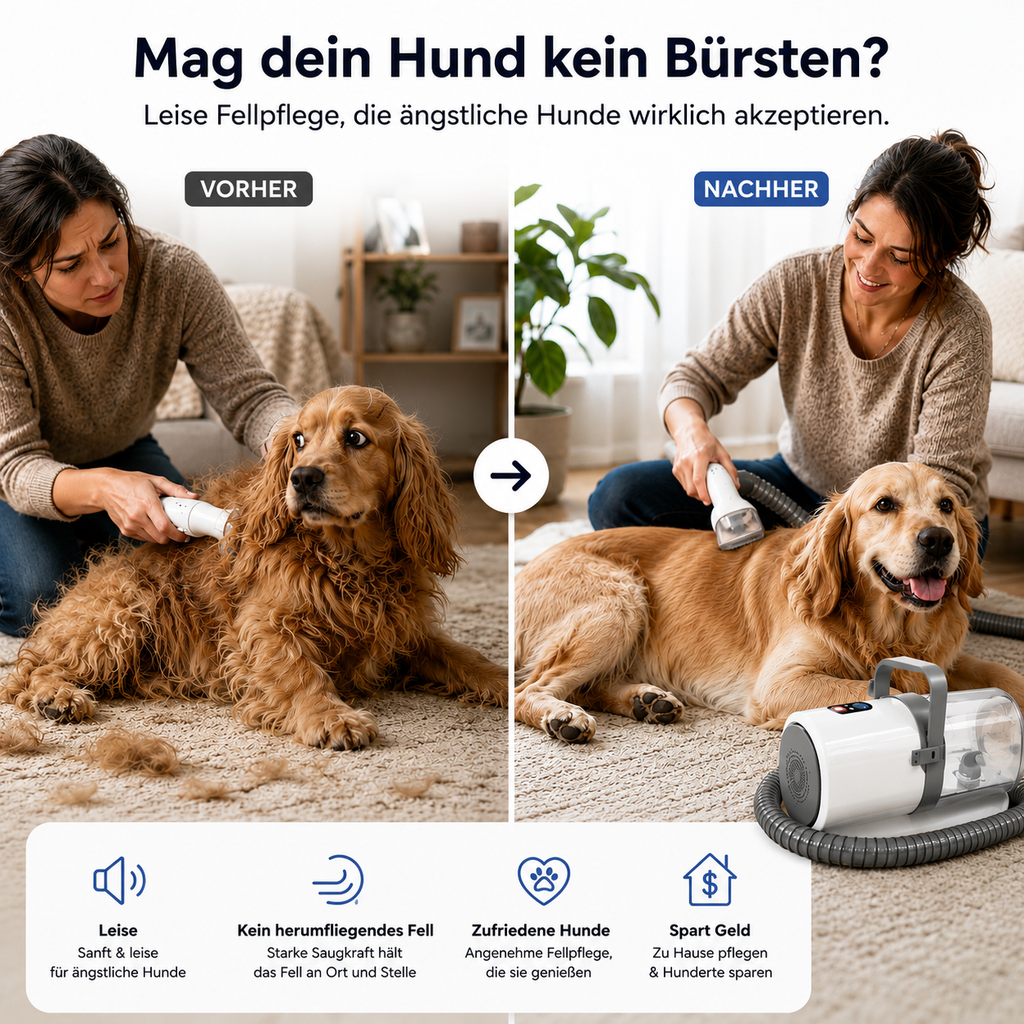 Stressfreie Fellpflege zu Hause