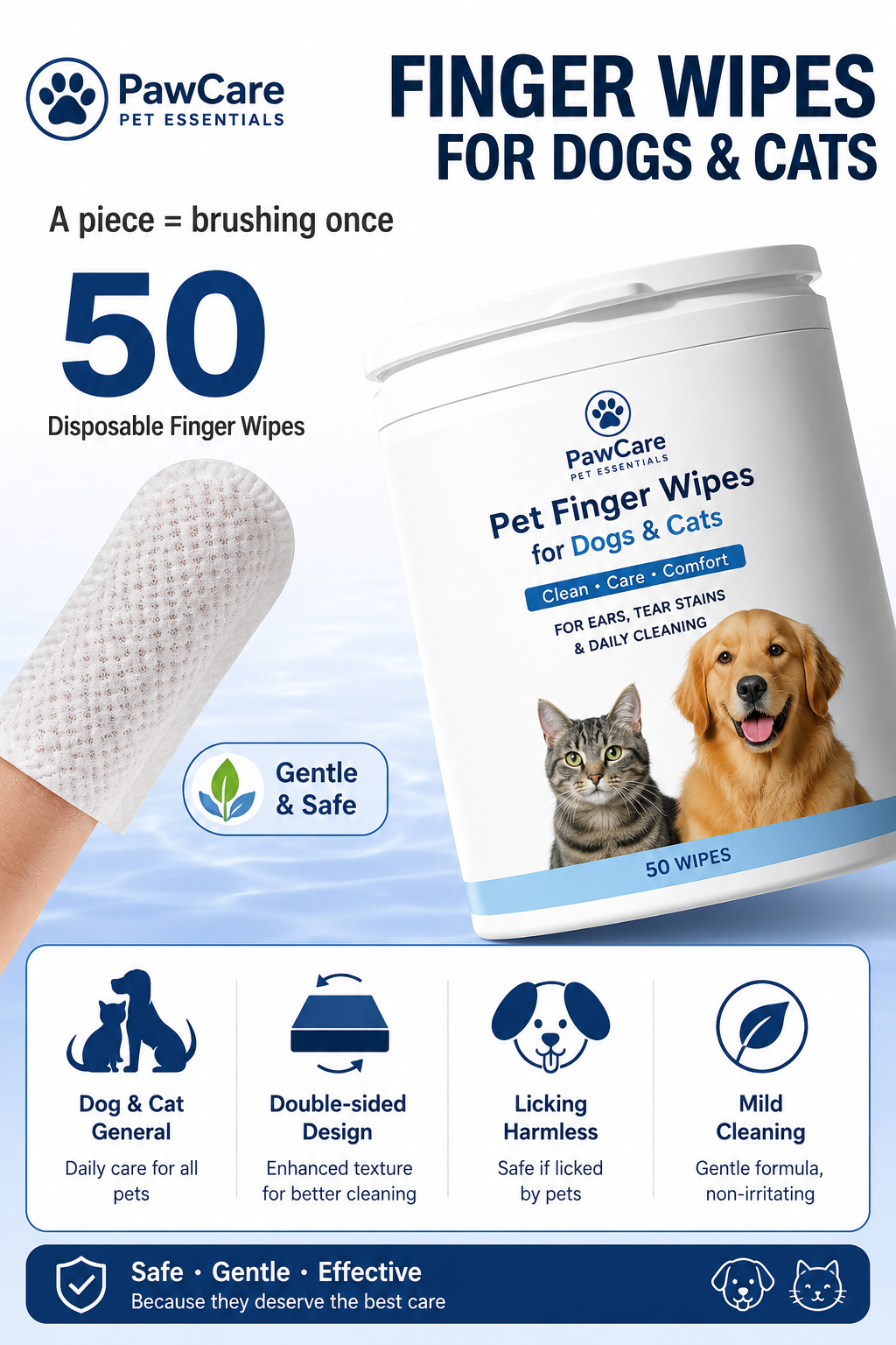 🐶 Ear &amp; Tear Wipes