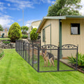 Loft Paddock 8-panel heavy-duty dog playpen with door