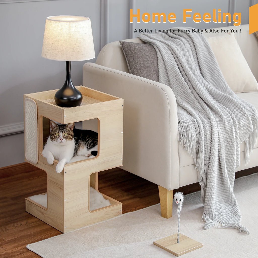 Loft Nook cat condo house view 4
