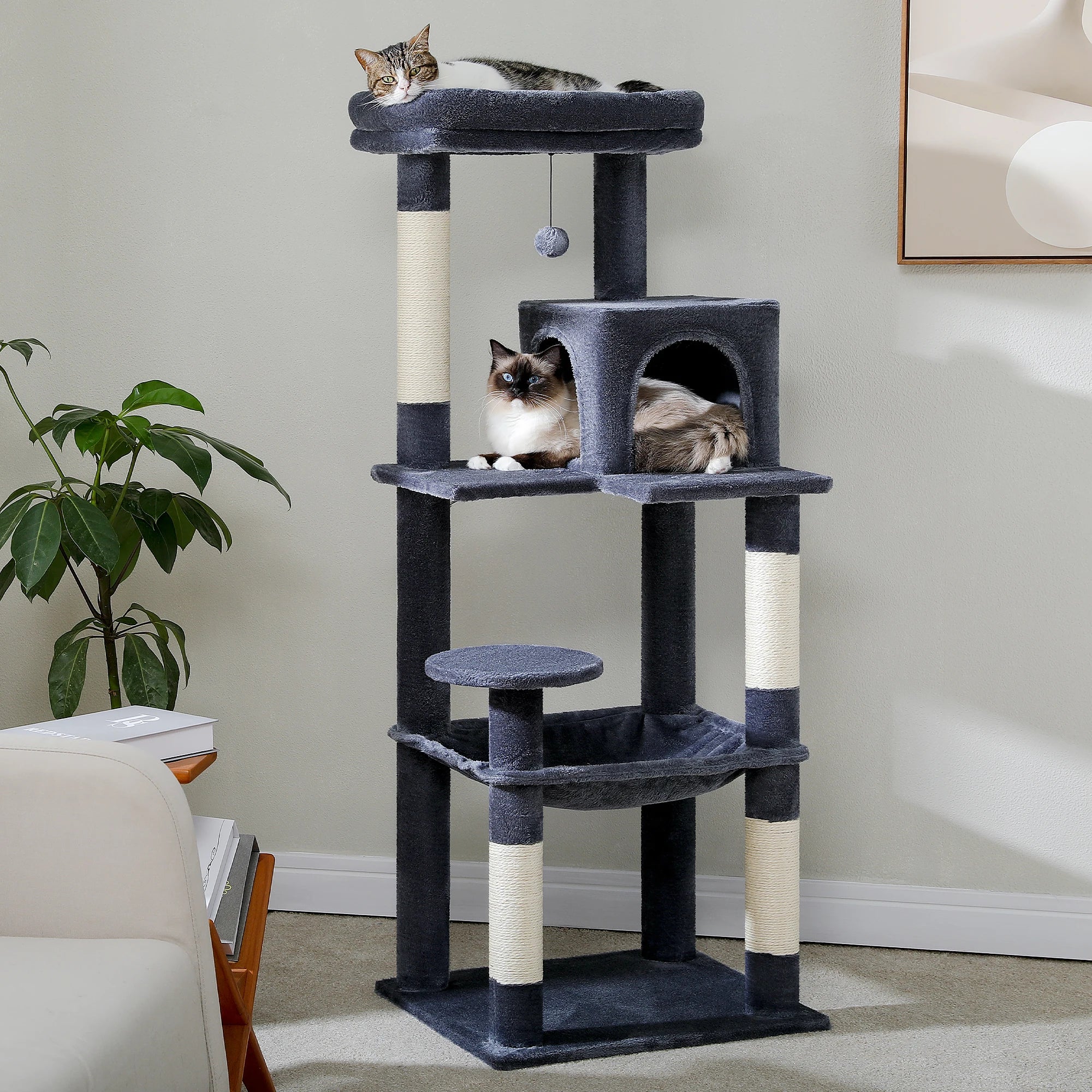 Loft Peak cat tower view 3