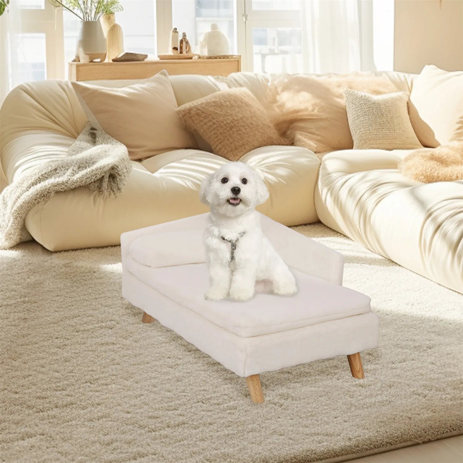 Loft Nordic stool bed view 2