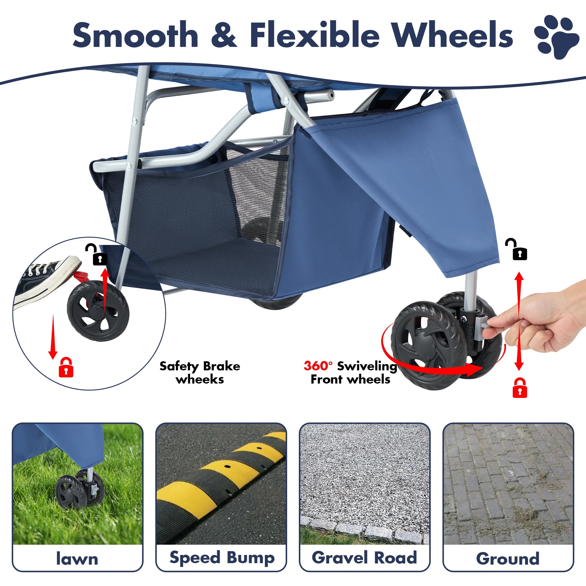 Loft Cruiser pet stroller colour options